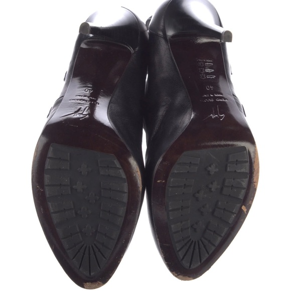 Giuseppe Zanotti Leather Ankle Chelsea Boots - Picture 5 of 5